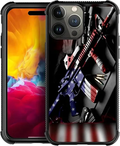 Vista 53 de Funda compatible con iPhone 15, diseño de elefantes africanos, diseño increíble a prueba de golpes, antiarañazos, carcasa trasera de policarbonato