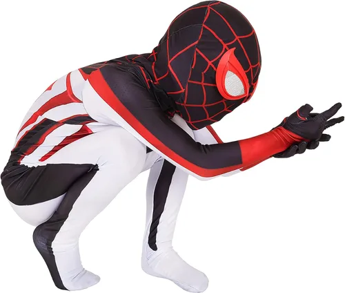 Vista 3 de Kovojibo Superhero Costume Kids Bodysuits Spandex Halloween Cosplay Costumes