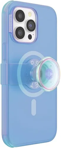 Vista 7 de Funda PopSockets para iPhone 14 con agarre telefónico y deslizador compatible con MagSafe, funda para iPhone 14, compatible con carga inalámbrica