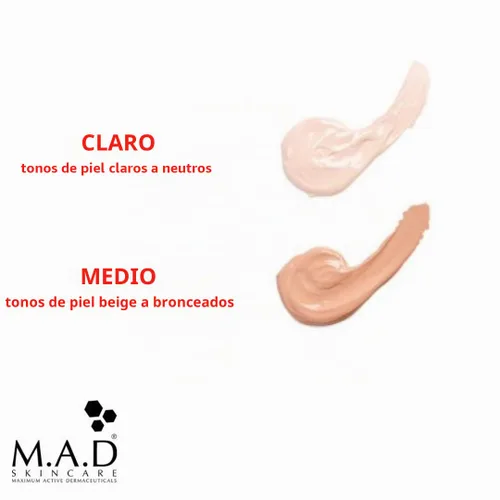 Vista 4 de M.A.D Skincare Photo Guard SPF 50 - Suero de base autoajustable de amplio espectro, neutro, por Maximum Active Dermaceuticals