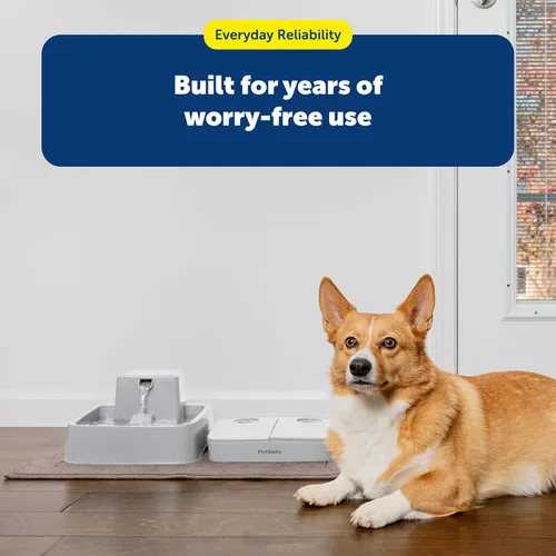 Vista 13 de PetSafe Analog 2 Comedero Programable para 2 Comidas para Mascotas, Comedero Automático para Perros y Gatos - Dispensador de Comida Seca