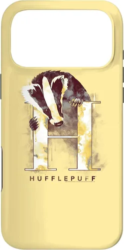 Vista 22 de Harry Potter Carcasa de acuarela Hufflepuff para iPhone 17