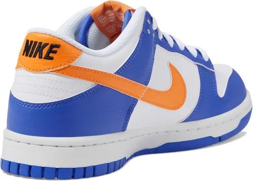 Vista 5 de Nike Dunk Low Knicks Azul Mandarín Blanco Negro FN7783-400 GS Niño Grande
