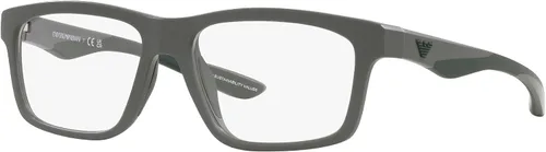Vista 2 de Emporio Armani Ea3220u - Lentes de sol rectangulares de ajuste universal para hombre