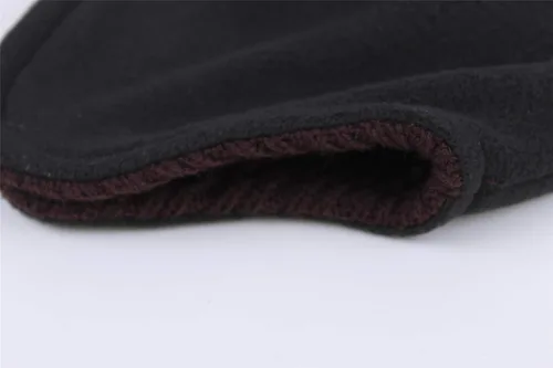 Vista 6 de Connectyle Gorro de invierno cálido para hombre, con forro polar y orejera, gorro diario