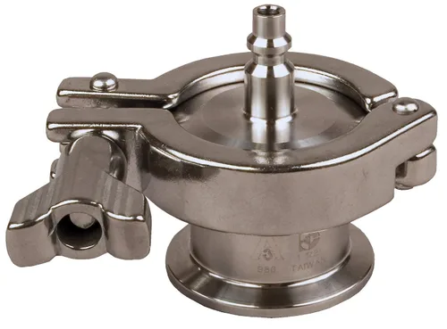 Vista 4 de Dixon Válvula de retención sanitaria del soplo del aire del acero inoxidable 316L de B45AB-R100150, 1" desconexión rápida del OD del tubo