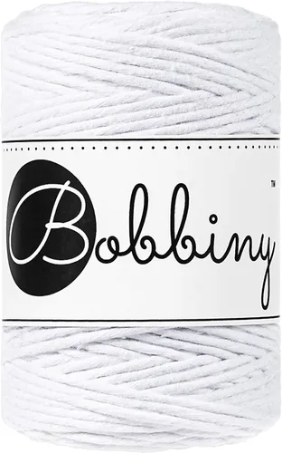 Vista 41 de Bobbiny Cordón de macramé de una sola capa para bebé de 0.069 pulgadas (100% algodón reciclado)