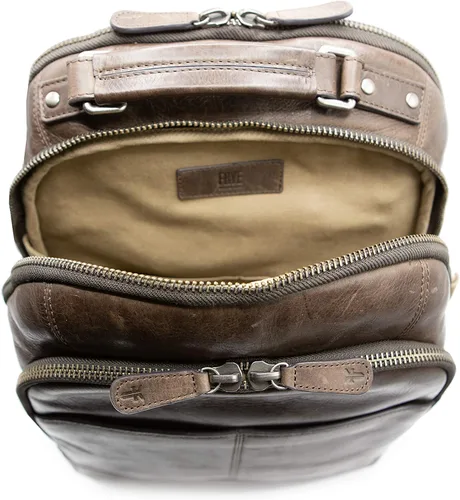 Vista 2 de Frye Mochila Logan Multi Zip para hombre, Pizarra