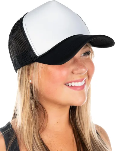 Vista 262 de Funky Junque Gorra de béisbol de béisbol en blanco para hombre y mujer