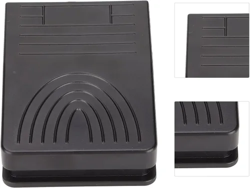 Vista 6 de Luqeeg Pedal de interruptor de pie USB, interruptor de pie ergonómico de control multimedia, teclado de soporte, mouse, juegos, función de cuerda