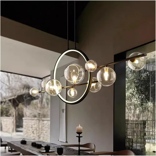 Vista 3 de Decoracion Hogar Moderno Lamparas Dining Room Modern Pendant Lights Pendant Lamp Indoor Lighting Led Lights for Room,Elegant Lighting