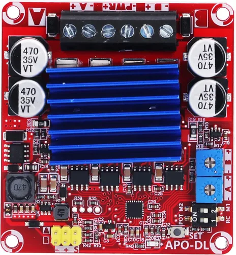Vista 4 de Módulo de control ESC Placa de accionamiento de motor de doble canal Accesorio electrónico de fibra de vidrio DC 7‑24V APO‑DL