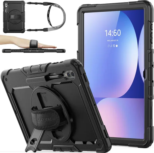 Vista 27 de SEYMAC stock Funda para Samsung Galaxy Tab S10 Lite / S10 FE / S9 FE 5G / S9 Funda para Tableta 10.9''/ 11'' Protectora con Protector de Pantalla