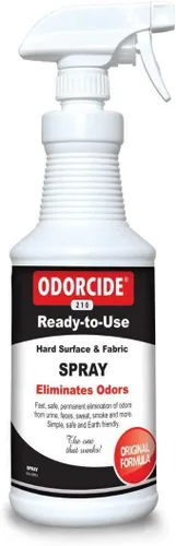 Vista 9 de Odorcide Eliminador de olores concentrado: eliminador de olores para olores fuertes en alfombras, madera dura y más, eliminador de humo, sudor