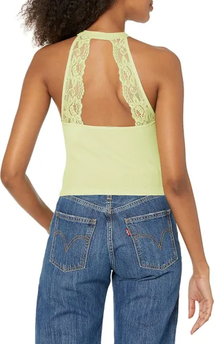 Vista 2 de GUESS Top sin mangas Tori con encaje sin costuras para mujer