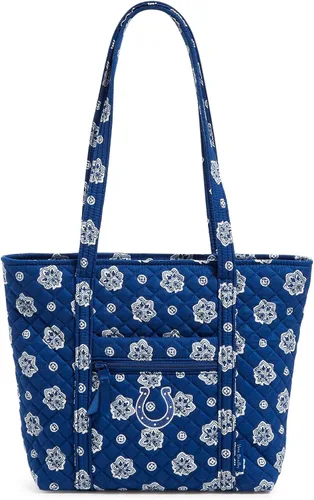 Vista 17 de Vera Bradley Bolso pequeño de algodón Premium para mujer Vera Bandana verde/amarillo con Green Bay Packers