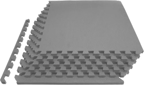 Vista 10 de ProsourceFit Alfombrilla de Ejercicio Tipo Rompecabezas Extra Gruesa ¾" y 1", Baldosas Entrelazadas de Espuma EVA para Suelo de Entrenamiento