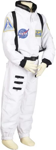 Vista 3 de Traje para adulto de astronauta con gorra bordada de la marca Aeromax