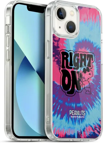 Vista 75 de Head Case Designs Funda de gel suave con licencia oficial de Peanuts Freak Flag Fly Woodstock 50th compatible con Apple iPhone 7 Plus/iPhone 8 Plus