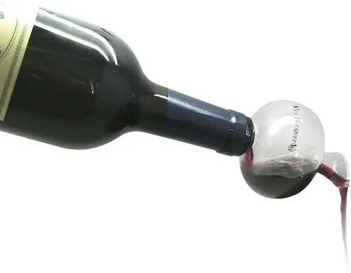 Vista 2 de Vin Bouquet FIA 022 Minidecanter para botellas, 4.5 x 2.9 x 2.9 in