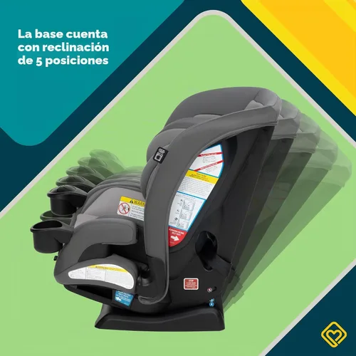 Vista 6 de Safety 1st EverSlim - Asiento de automóvil convertible 4 en 1, clip de pecho SecureTech, ultra delgado, 4 modos de bebé a refuerzo, asiento
