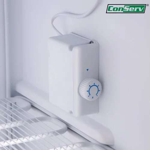 Vista 8 de EQUATOR ADVANCED Appliances Conserv 3 pies cúbicos Midi congelador vertical, inoxidable