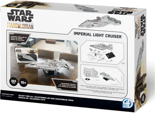 Vista 6 de 4D Cityscape Kits de modelo de papel 3D de Star Wars (Imperial Light Cruiser)