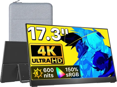 Vista 11 de VisionOwl Monitor portátil para laptop, IPS USB-C HDMI segundo monitor de viaje para MacBook Pro Air, PC, PS5, Xbox, segunda pantalla portátil