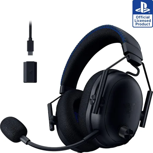 Vista 15 de Razer BlackShark V3 Pro Wireless ANC Gaming Headset for PC: Full Band Mic - 50mm Drivers - 2.4 GHz, Bluetooth, USB, 3.5mm - Works with Mac, PS5
