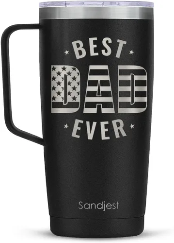 Vista 11 de SANDJEST Mejor Taza para Tía Taza de Tía con Asa 20oz Acero Inoxidable Taza de Café Aislada para Viaje Regalos para Tías de Sobrina Sobrino Regalo