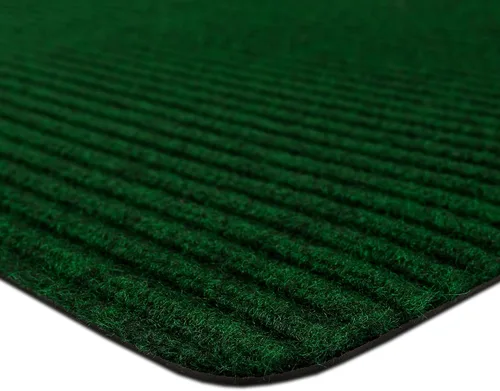 Vista 7 de Mohawk Home Tapete utilitario verde bosque oscuro sólido (1 pies 6 pulgadas x 2 pies 6 pulgadas), perfecto para garaje, entrada, porche y cuarto
