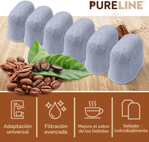 Vista 2 de Filtro de café Cuisinart® de repuesto de Pureline, paquete de 12 filtros