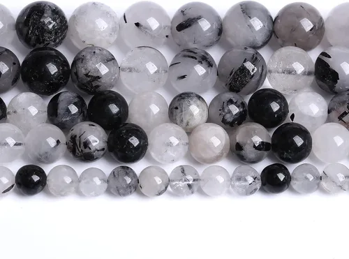 Vista 107 de 4MM 88 piezas de cuentas sueltas de piedra natural verde turquesa africana para hacer pulseras y collares de bricolaje