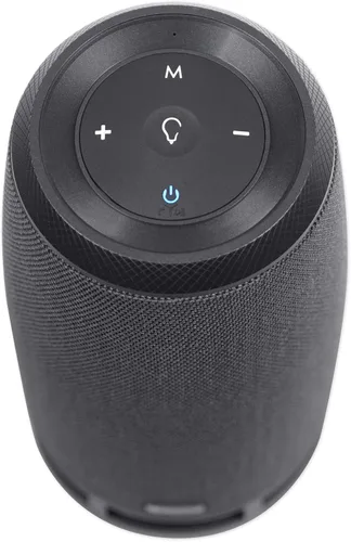 Vista 6 de Rockville RockShip - Altavoz Bluetooth portátil de 50 W, luces LED, radio FM, USB/AUX/SD, IPX4 resistente al agua, batería de 3600 mAh, para fiestas