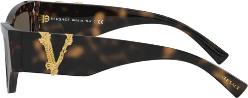 Vista 2 de Versace Gafas de sol para mujer marco de la Habana lentes marrones 2205in