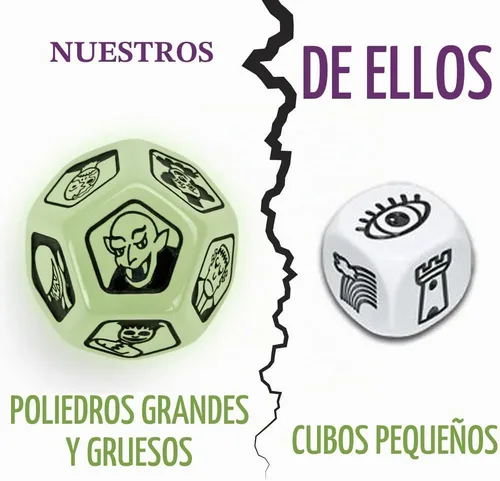 Vista 5 de Story Time Dice: Scary Tales - Brilla en la oscuridad por Imagination