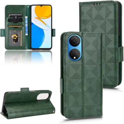Vista 7 de Case for Honor X7 CMA-LX2 - Funda de piel con función atril y tapa para Honor X7, color azul