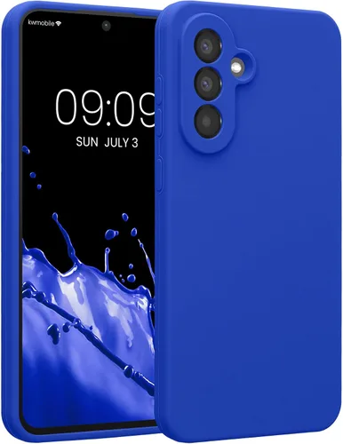 Vista 98 de kwmobile Funda compatible con Samsung Galaxy A13 4G - Funda delgada de silicona TPU - Acabado suave al tacto - Amarillo radiante