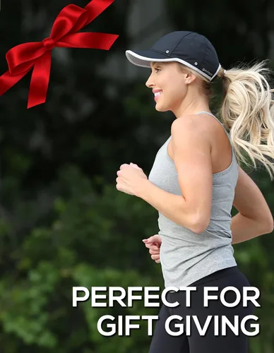 Vista 4 de SAAKA Sombrero deportivo Featherlight. Ligero, de secado rápido. Gorra para correr, tenis y golf para mujeres y niñas