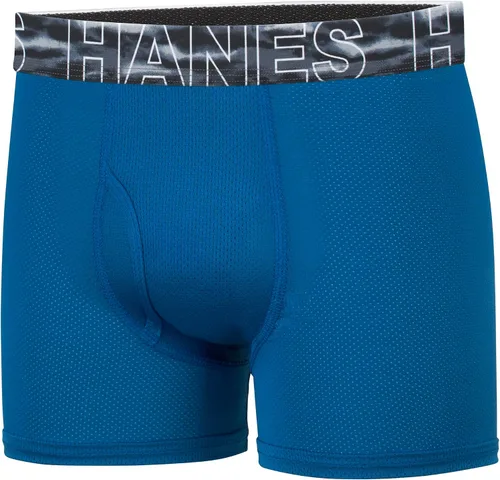 Vista 2 de Hanes Boys Tween Boxer Brief, Performance X-Temp Mesh Stretch Underwear, 6-Pack