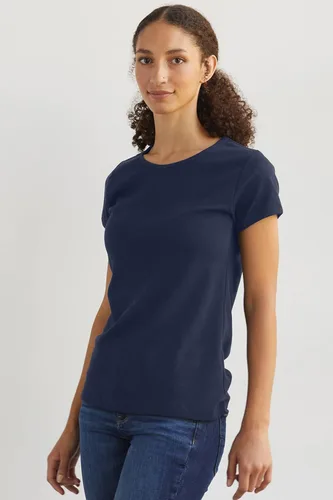 Vista 5 de Fair Indigo Camiseta de lujo de algodón orgánico para mujer Peru