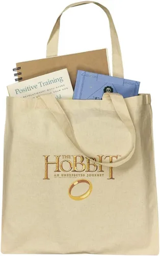 Vista 2 de GRAPHICS & MORE The Hobbit An Unexpected Journey - Bolsa reutilizable de viaje con logotipo, Multi