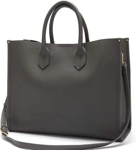 Vista 2 de Tote Bag for Women Waterproof PU Leather Bag Business Briefcase Large Capacity Handbag Shoulder Bag Office Work Bag