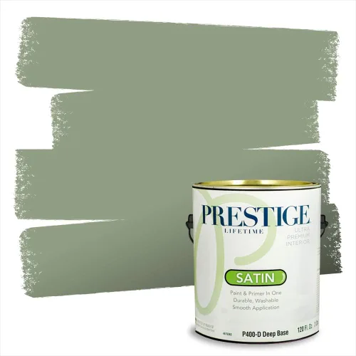 Vista 74 de Prestige Paints - 2 en 1, pintura base y pintura de exterior, E100-N-735BM