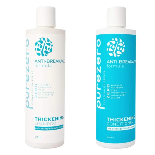 Vista 10 de Purezero Clean Color Care - Juego de champú y acondicionador hidratante, tonificación, equilibrio para cabello teñido - Hidrata el cabello seco