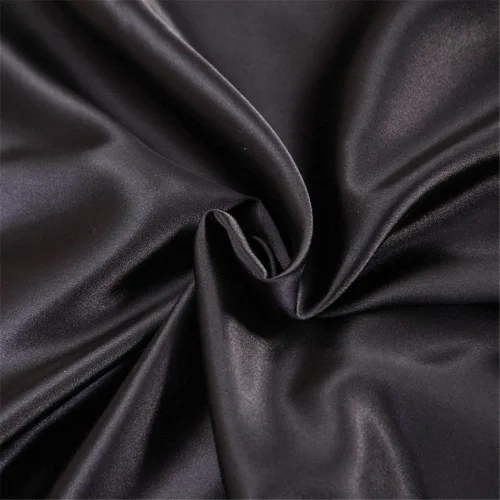 Vista 2 de Lujoso juego de sábanas de satén de 4 piezas, sábanas de satén 100% de satén negro, sábanas de satén suave y sedoso y funda de almohada, juego
