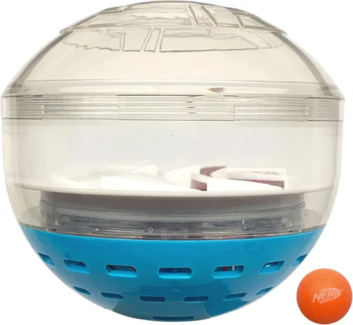 Vista 2 de Nerf Perro 6in ABS Wobble LED Fan Bowl con 1.575 in Ping Pong Ball (NC-7839)