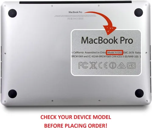 Vista 3 de Funda rígida compatible con MacBook Pro 16 14 M3 M2 2023 M1 Pro 13 2022 Air 13 2021 Retina 2020 Mac 11 12 Laptop patrón de invierno copo de nieve