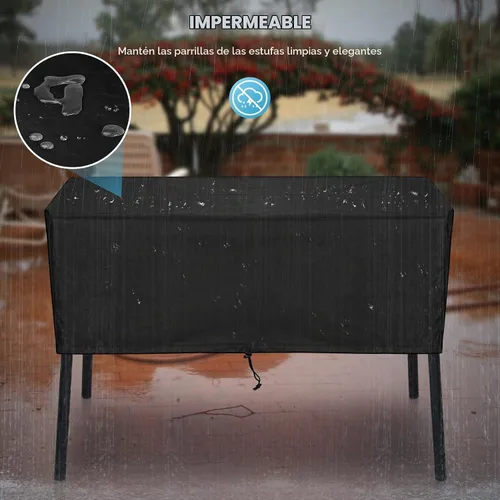 Vista 6 de Stanbroil - Cubierta de patio para estufa Camp Chef de 2 quemadores OSD-60LW EX-60 CC-60 Compatible con DL-60 DC-60LW DH-280 DH-170 SOC-60
