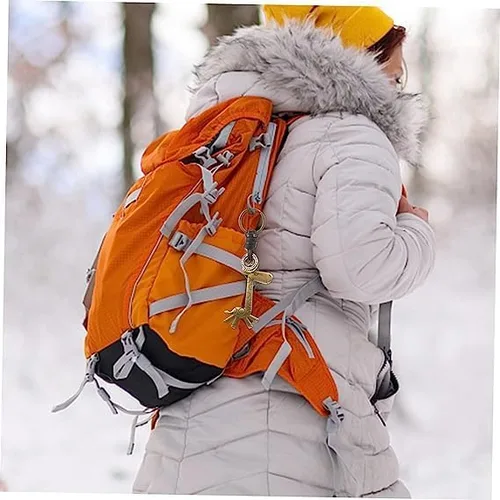 Vista 6 de Llavero creativo lindo colgante de jirafa de dibujos animados retro tejido llavero de cuero para mujeres hombres cumpleaños amistad regalos llaveros
